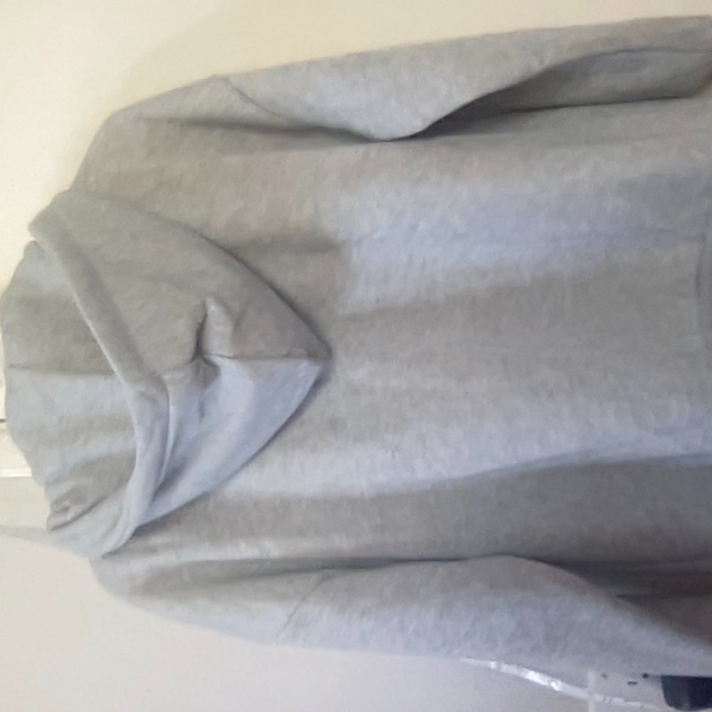 grey zip up - Picture 2 of 2
